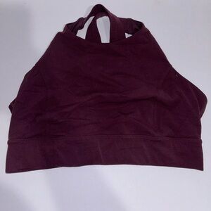 Athleta high neck sports bra sz L